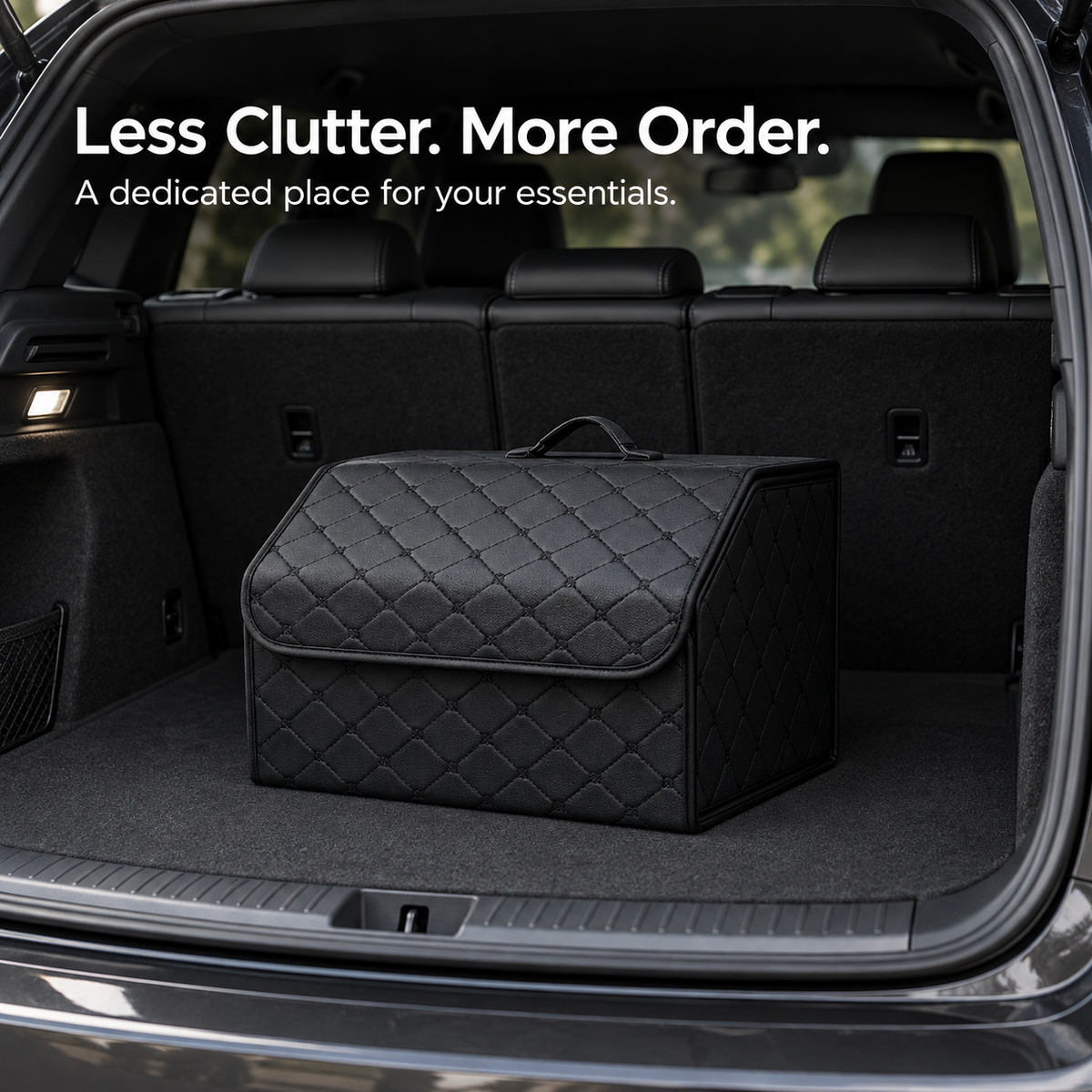 Quilted Trunk Organizer