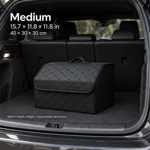 Quilted Trunk Organizer