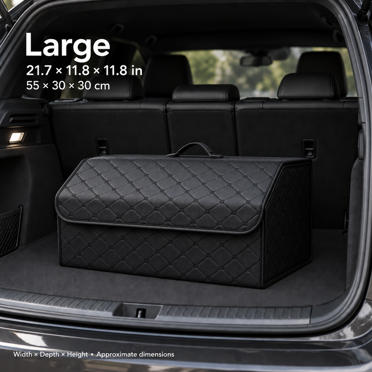 Quilted Trunk Organizer