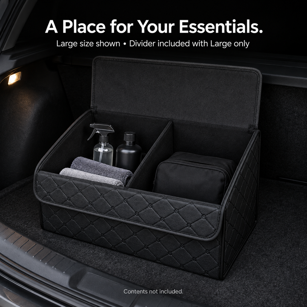 Quilted Trunk Organizer