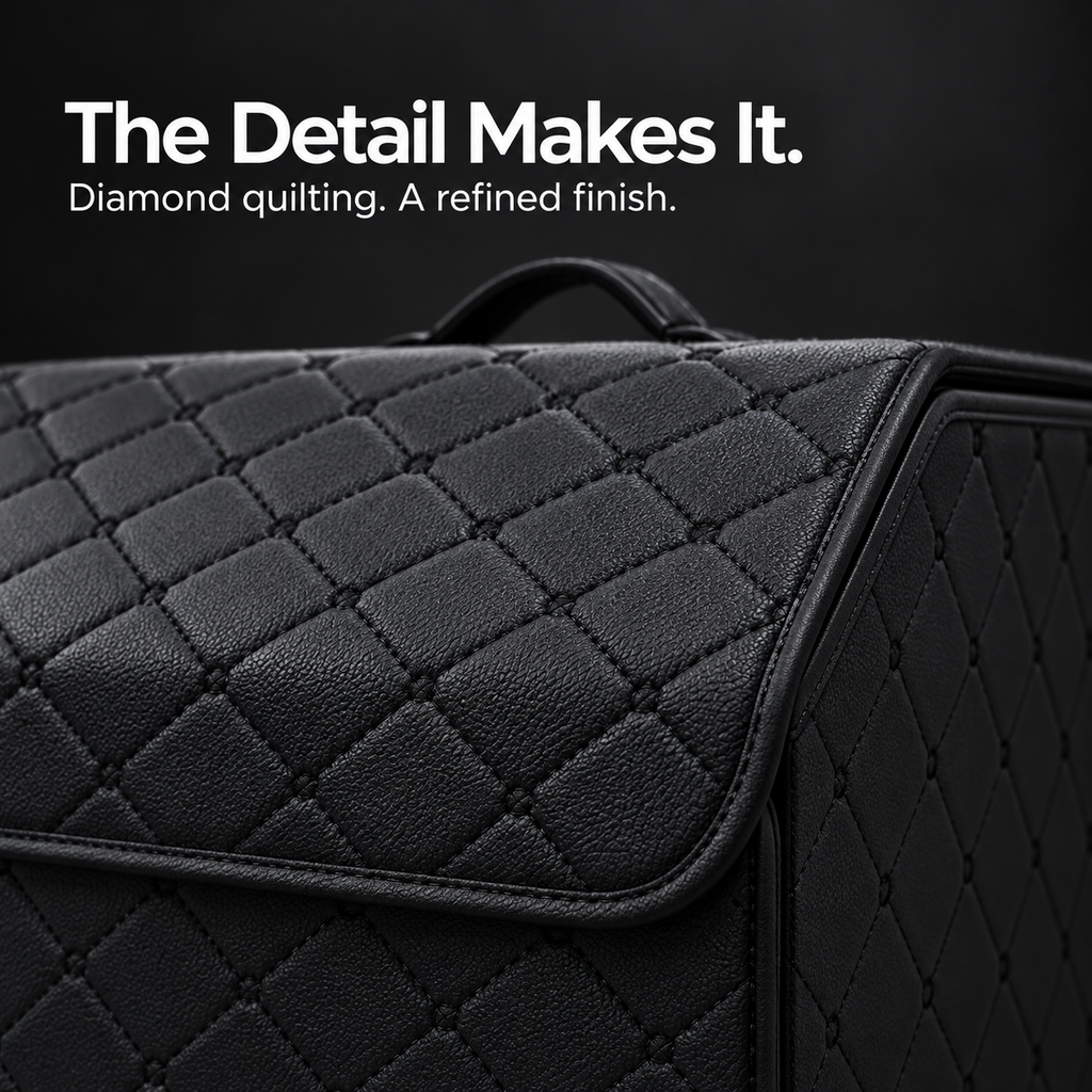 Quilted Trunk Organizer