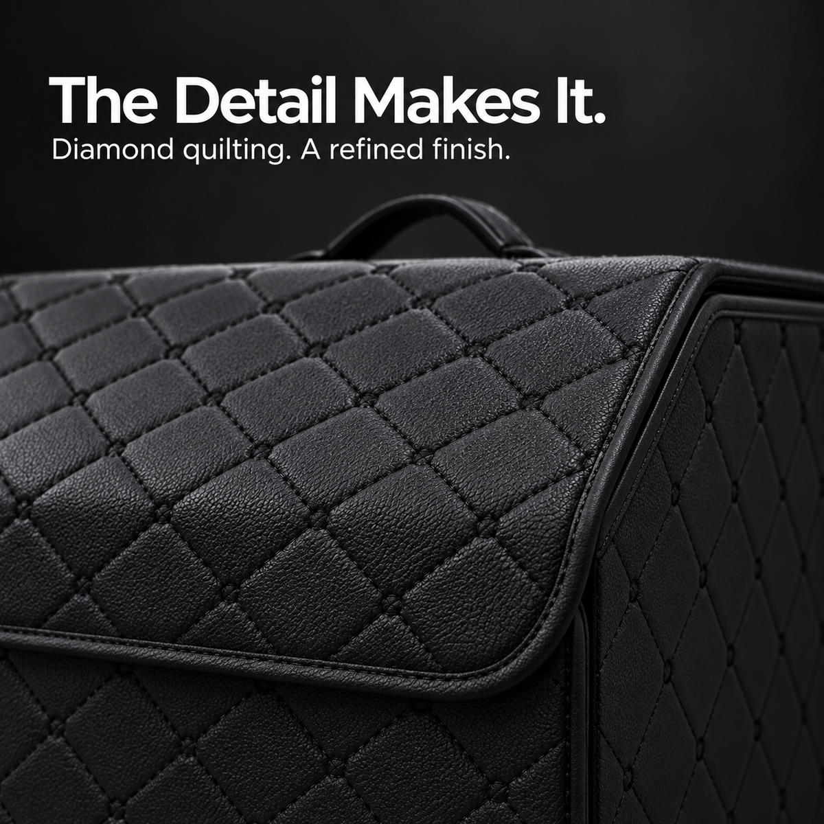 Quilted Trunk Organizer