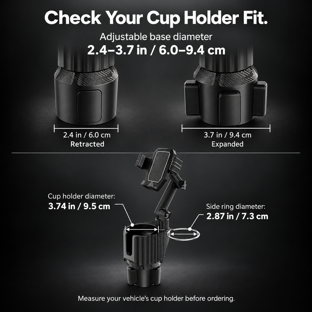 2-in-1 Cup & Phone Holder